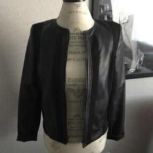 Jones New York Faux Leather Jacket